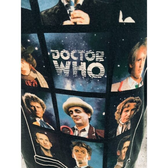 Dr Who British TV Themed Vintage Nostalgic Memorabilia TShirt Ladies Small - Picture 1 of 8